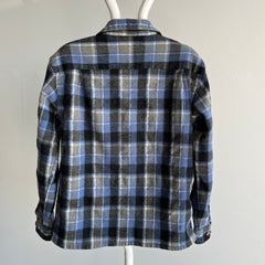 1970s Kings Road Smaller Flannel - Wool and Nylon