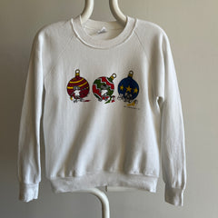 1985 Mice Painting Christmas Ornaments Sweatshirt