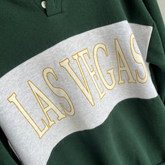 1980/90s Las Vegas Color Block Hoodie