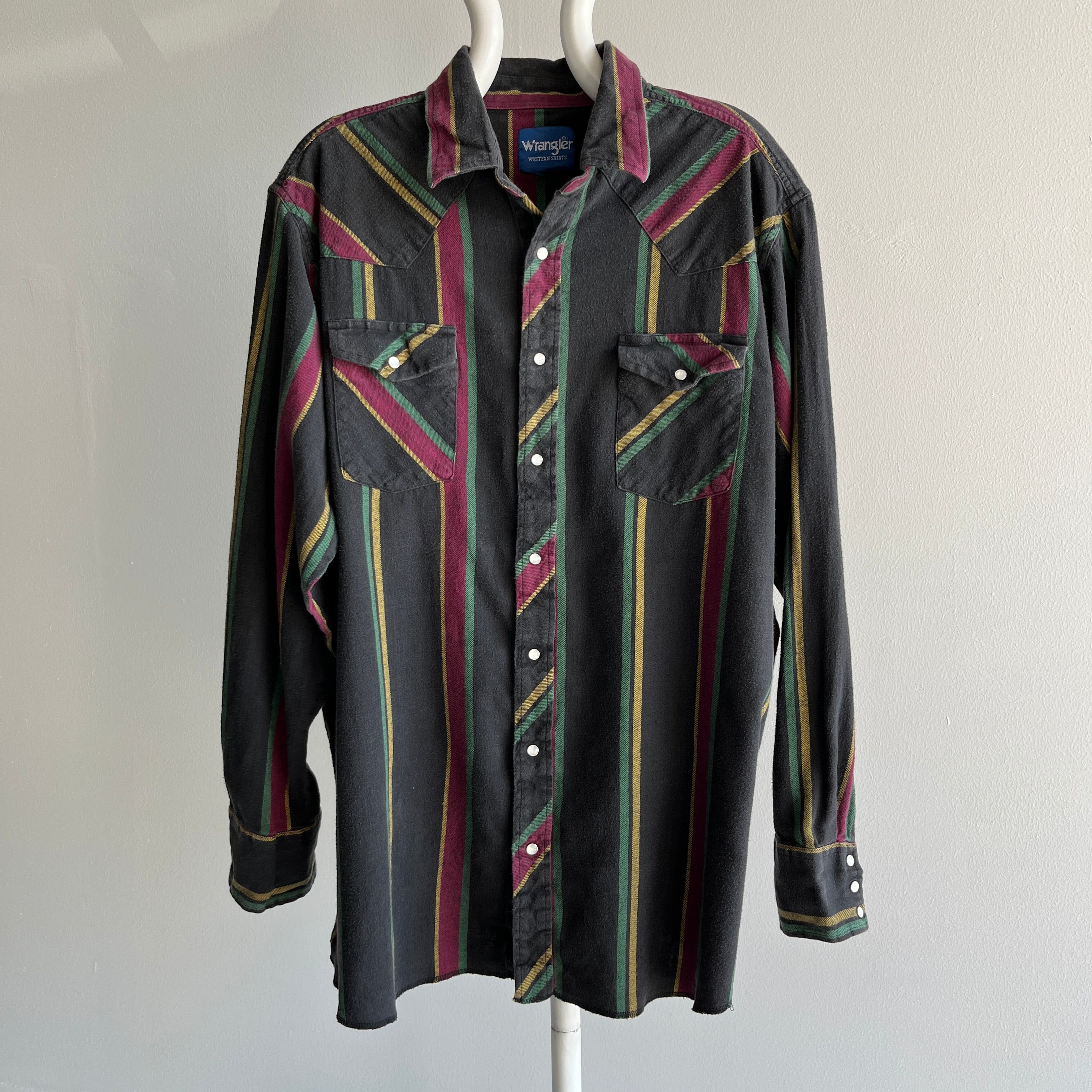 1990/2000s Lightweight Wrangler Cotton Cowboy Shirt