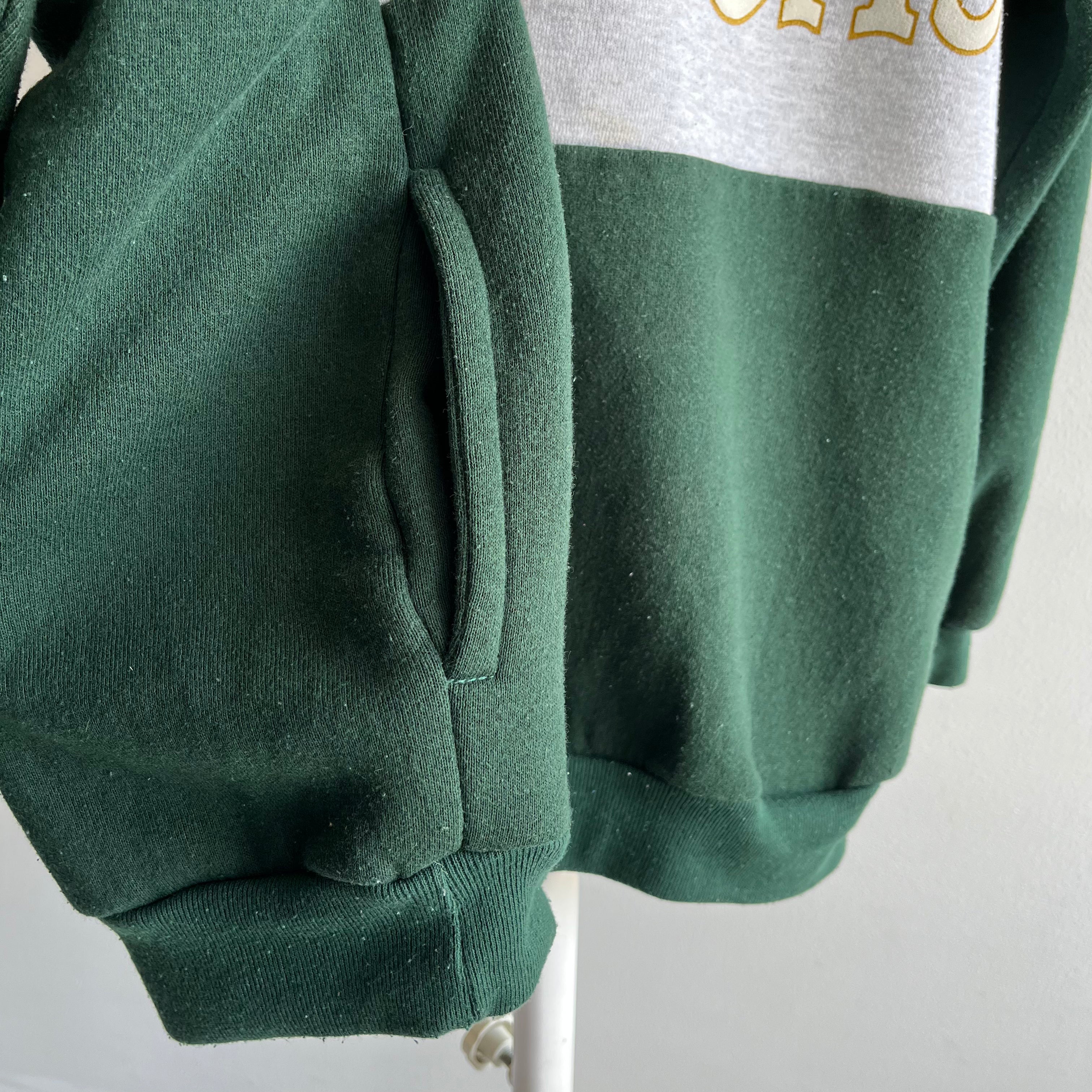 1980/90s Las Vegas Color Block Hoodie