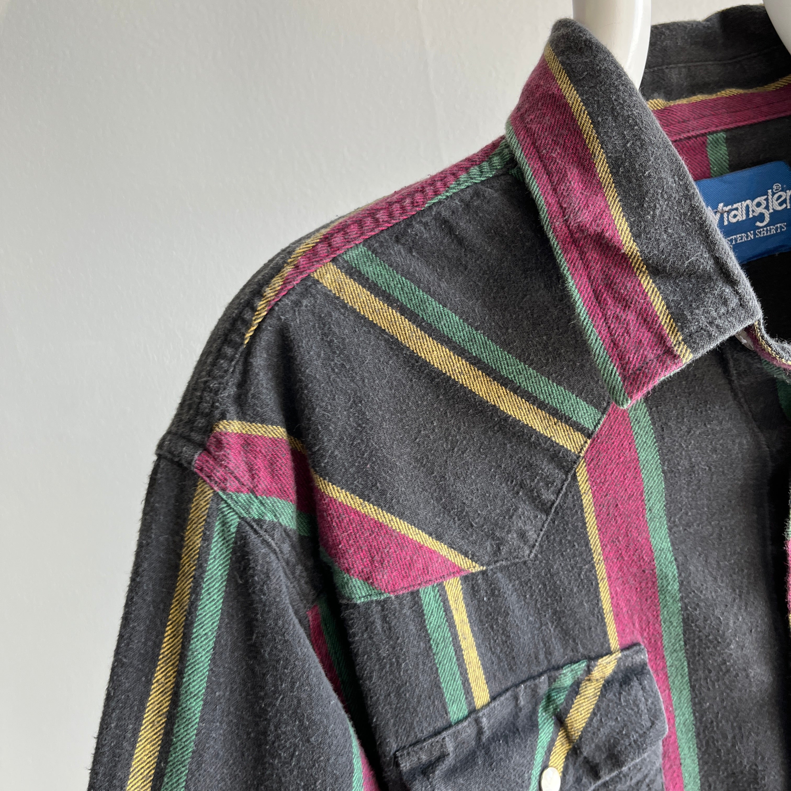 1990/2000s Lightweight Wrangler Cotton Cowboy Shirt