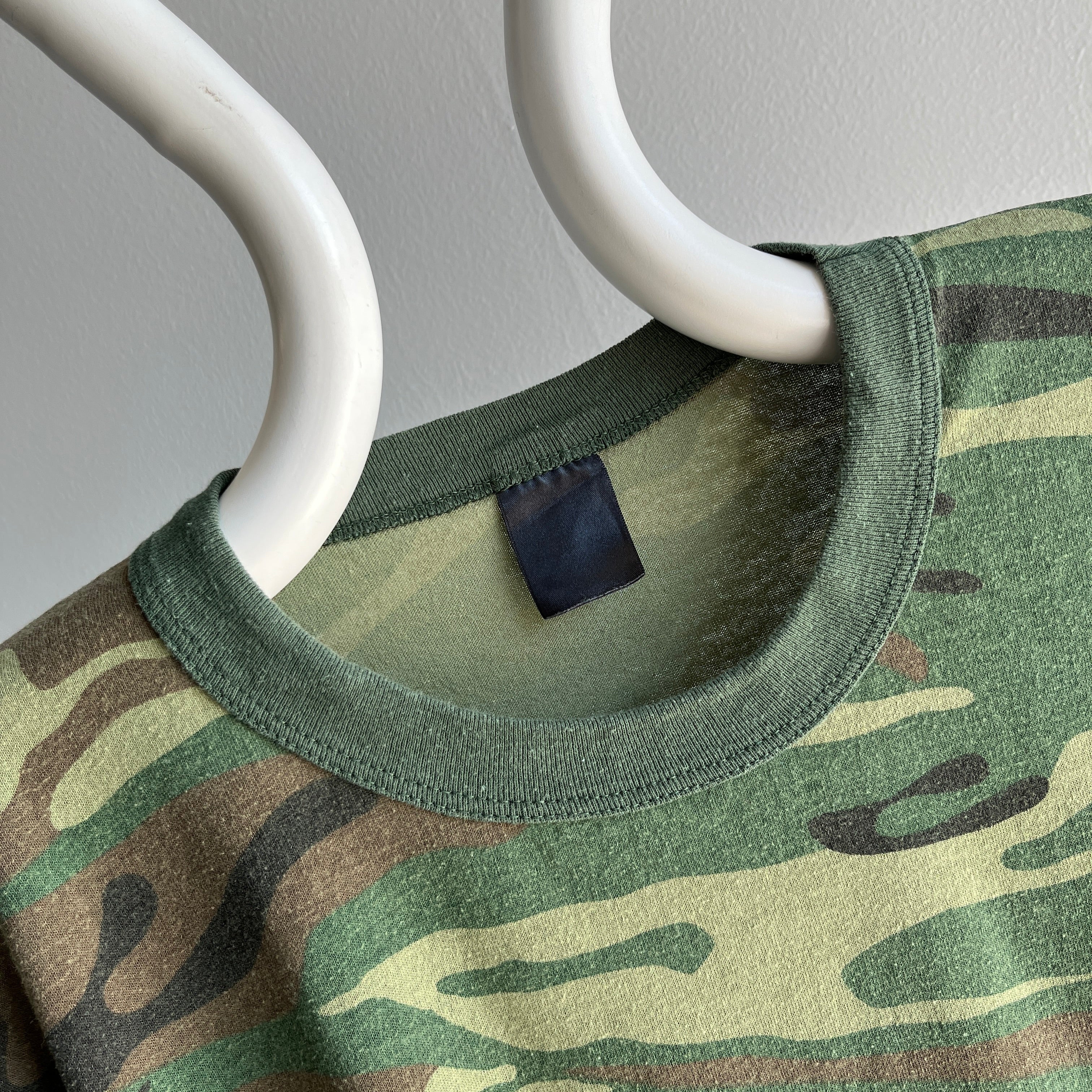 1980s Camo Long Sleeve Shirt