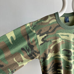 1980s Camo Long Sleeve Shirt