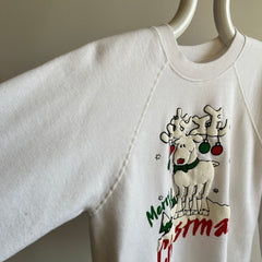 1980s Merry Christmas Sweatshirt