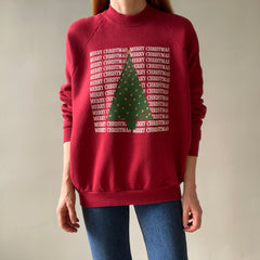 1990s Merry Christmas Sweatshirt by FOTL