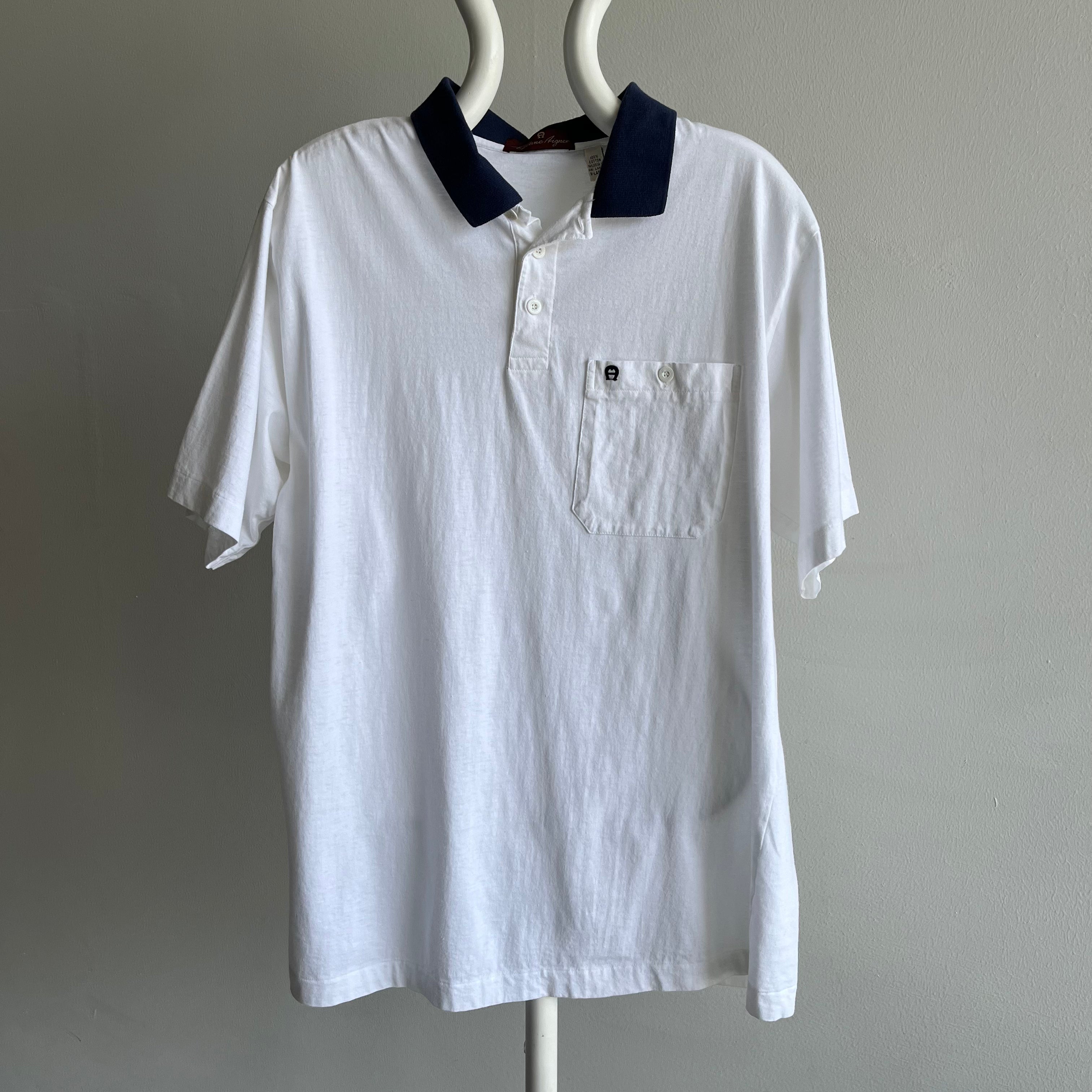 1990/2000s Two Tone Polo Shirt