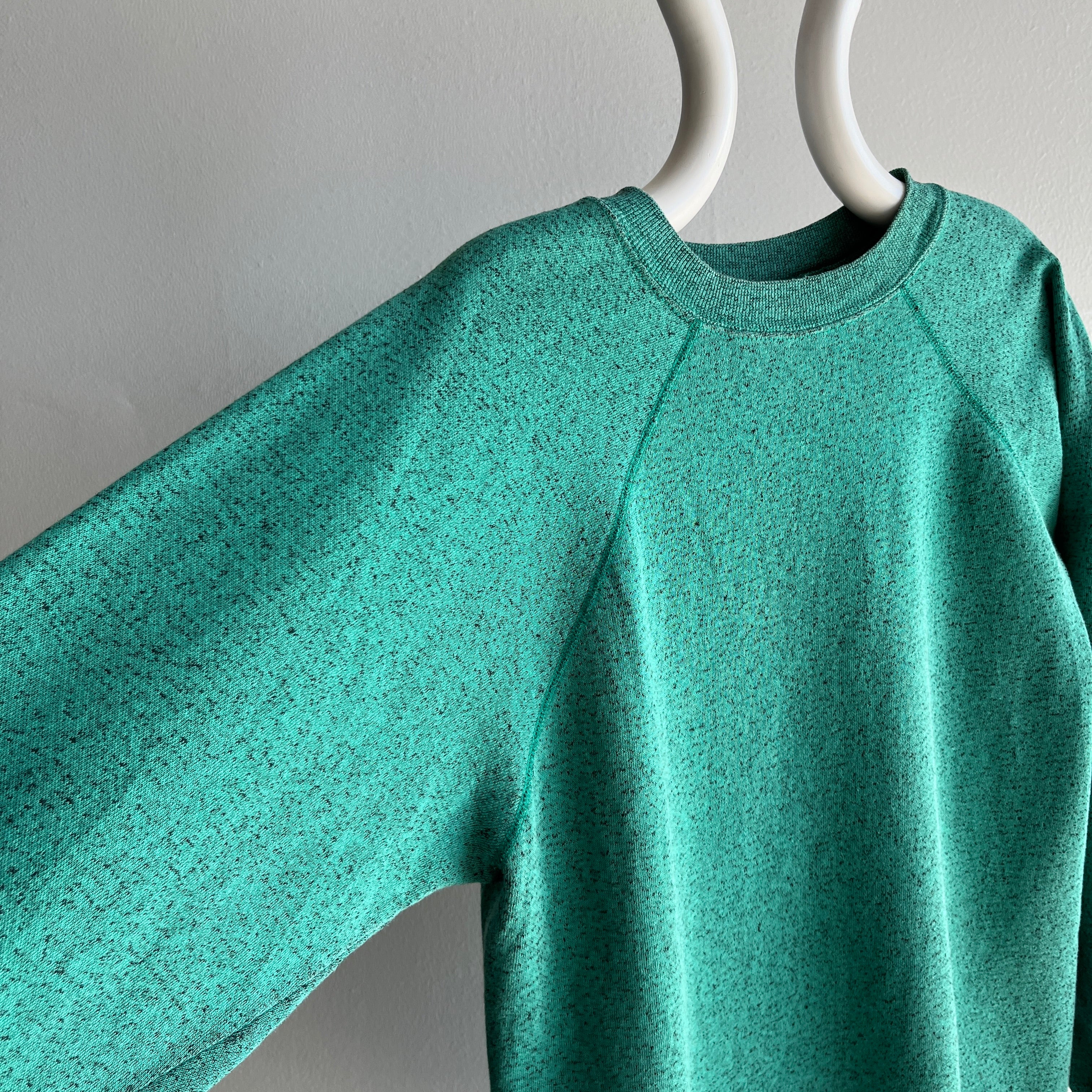 1980s  Mint N Chip Sweatshirt Dress by Pannill - OMG!