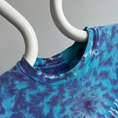 1980s Rad Worn Tie Dye T-Shirt - Cool Wear Holes