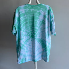 1980/90s Long Beach Island Tie Dye Cotton Tourist T-Shirt