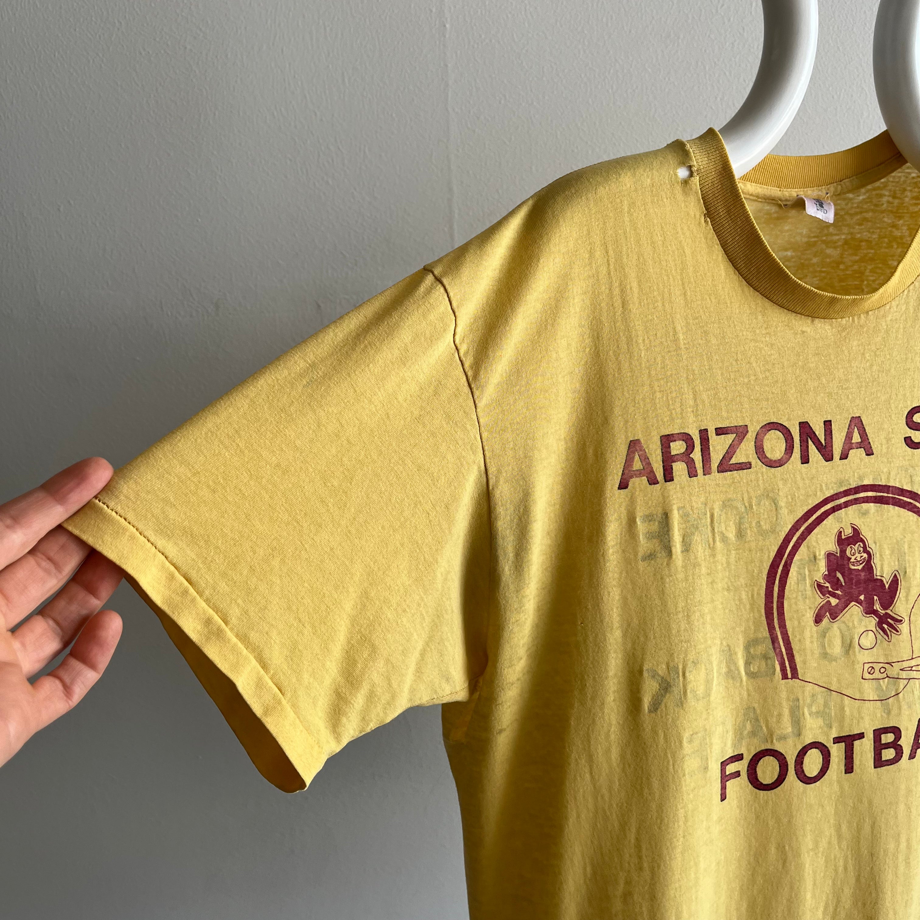 1970s ASU Secret Message Destroyed Beyond T-Shirt - EPIC!!!