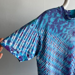 1980s Rad Worn Tie Dye T-Shirt - Cool Wear Holes