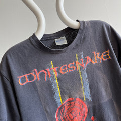 1990 Epically Worn and Sun Faded Whitesnake T-Shirt (OMFG)