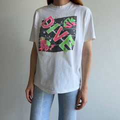 1980s Caymen Islands, DIVE - Cotton T-Shirt