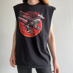 2006 Judas Priest Cut Sleeve Front and Back T-Shirt