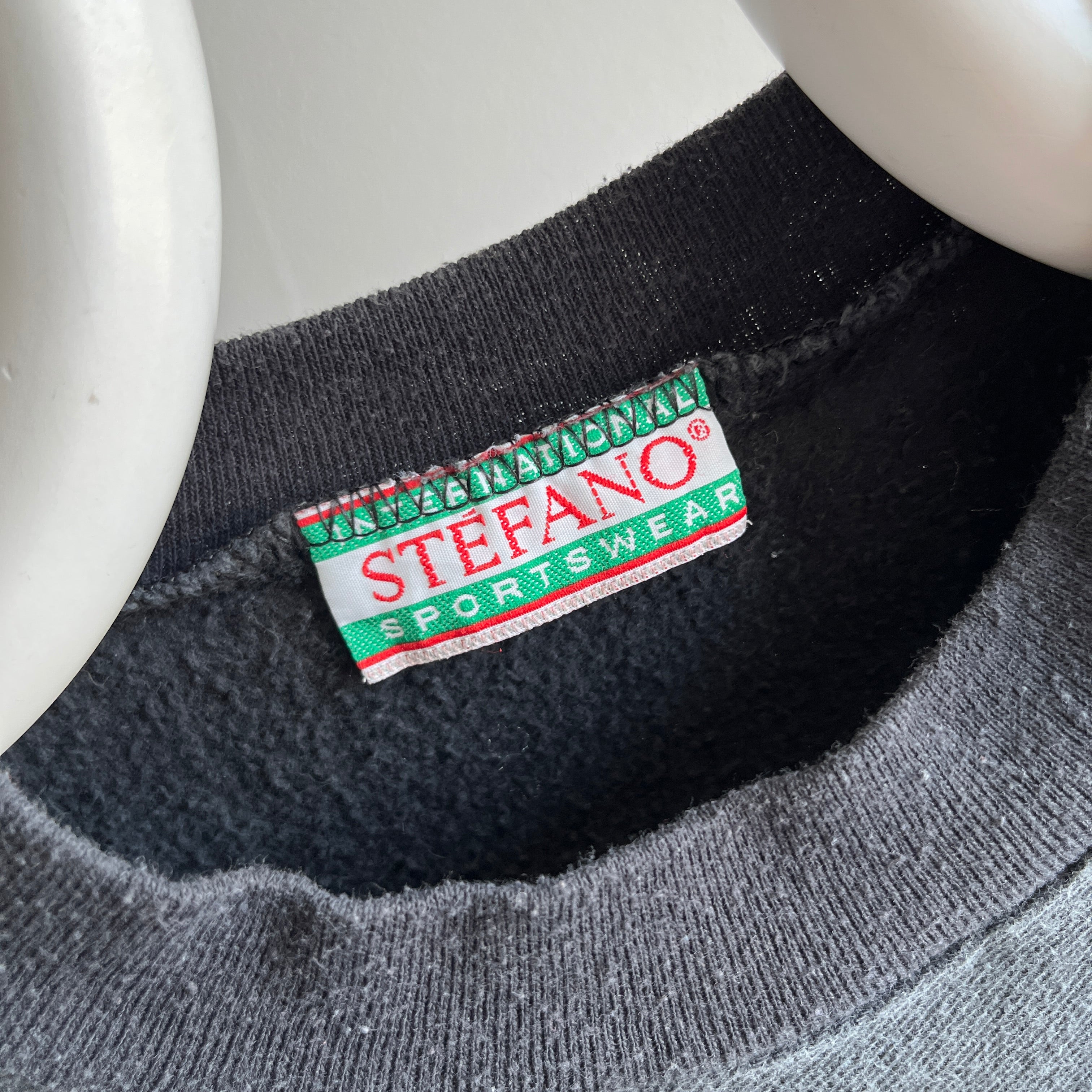 1980s Stefano Structured Sweatshirt - WOW
