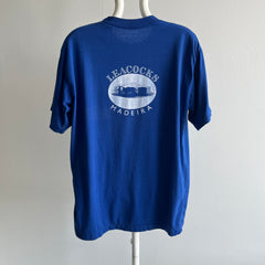 1980s Drink Quality Madeira - Leacocks Madeira Front and Back T-Shirt (Side Seams)