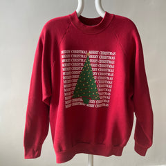 1990s Merry Christmas Sweatshirt by FOTL