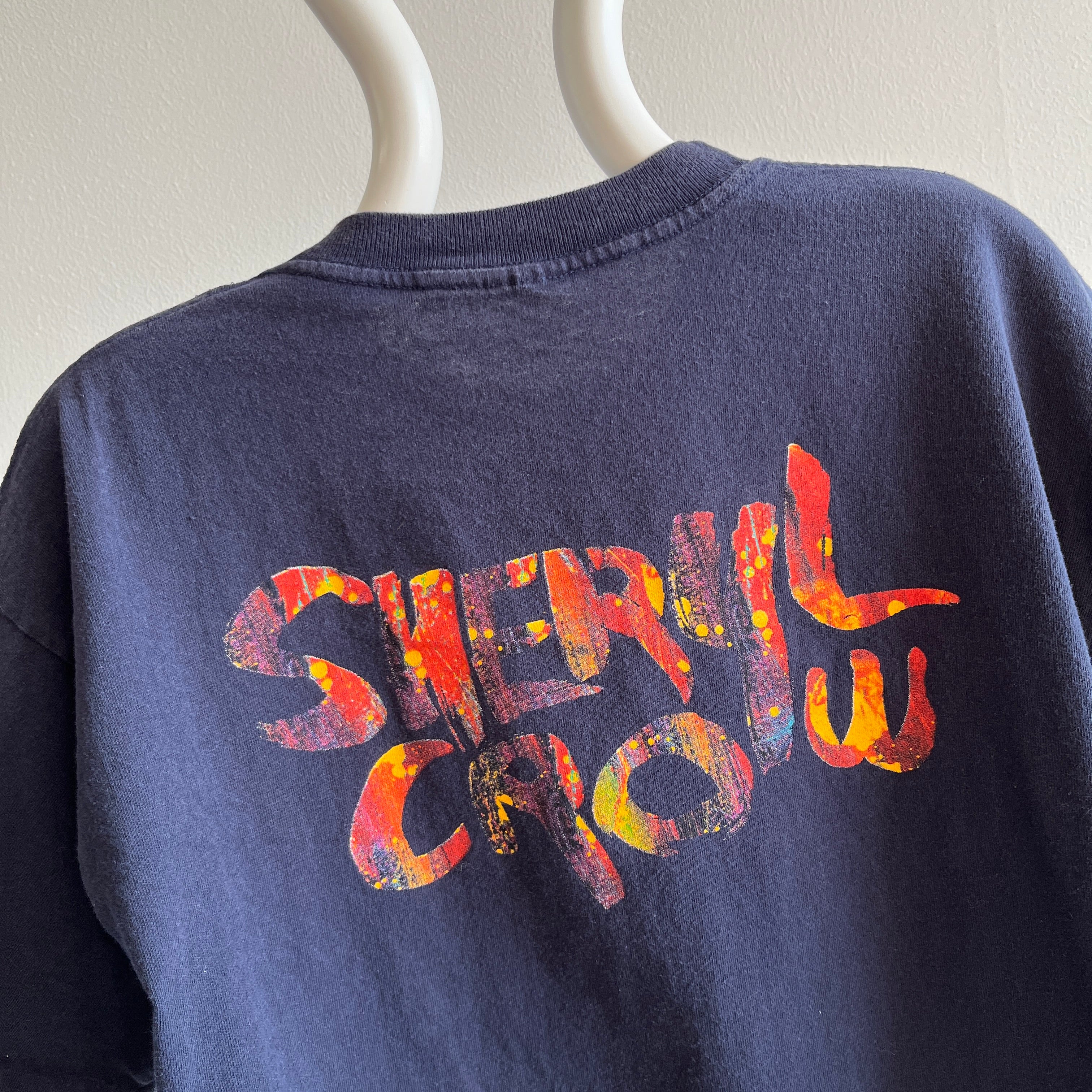 1999 Sheryl Crow - Front and Back - Sun Faded Cotton T-Shirt