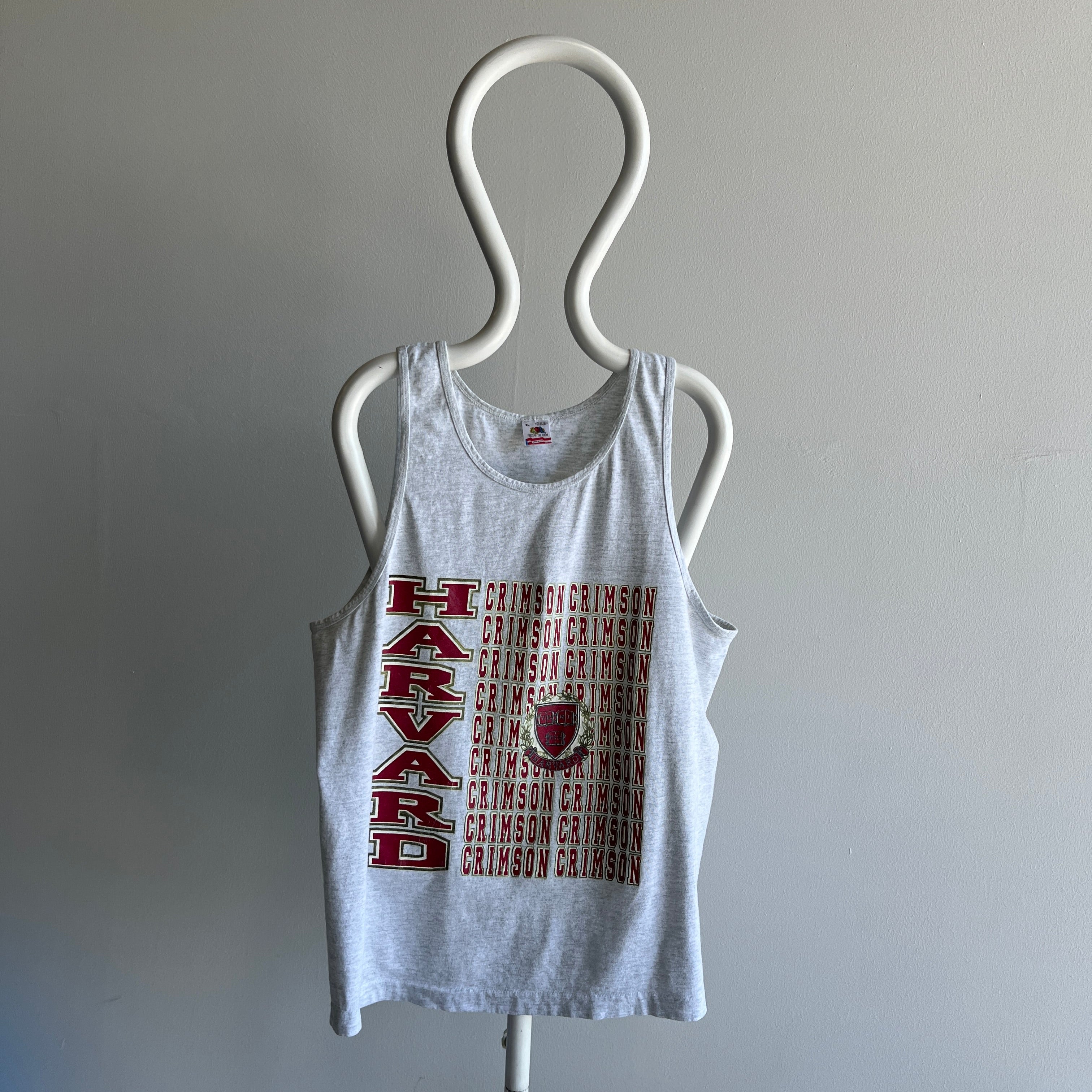 1980s Harvard University Tank Top by FOTL