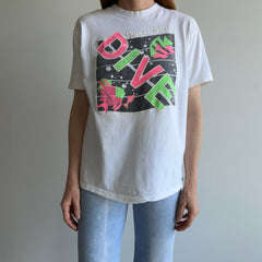 1980s Caymen Islands, DIVE - Cotton T-Shirt