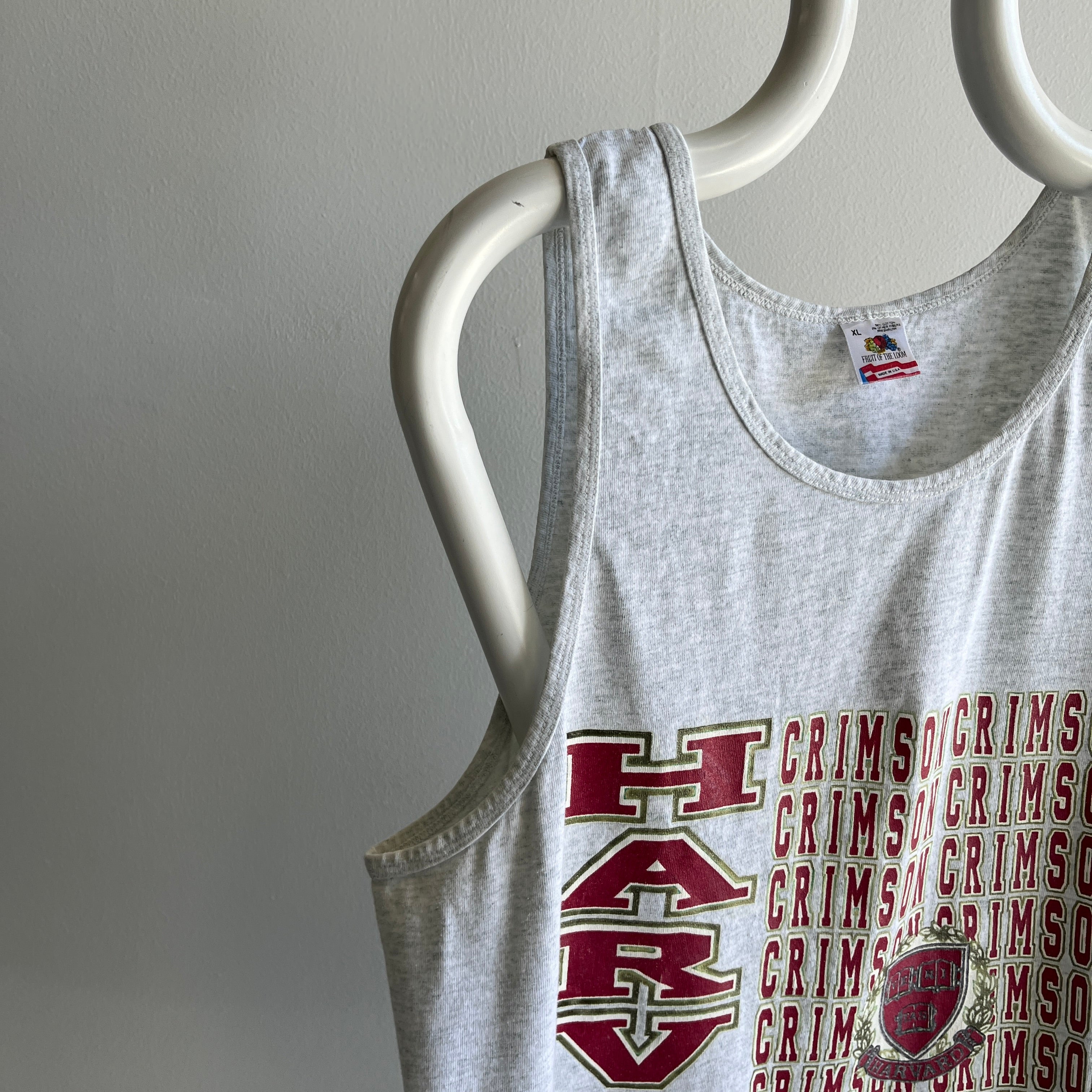 1980s Harvard University Tank Top by FOTL