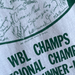 1983 Celina Bulldogs WBL Championships Long Sleeve T-Shirt - THE BACKSIDE!!!!