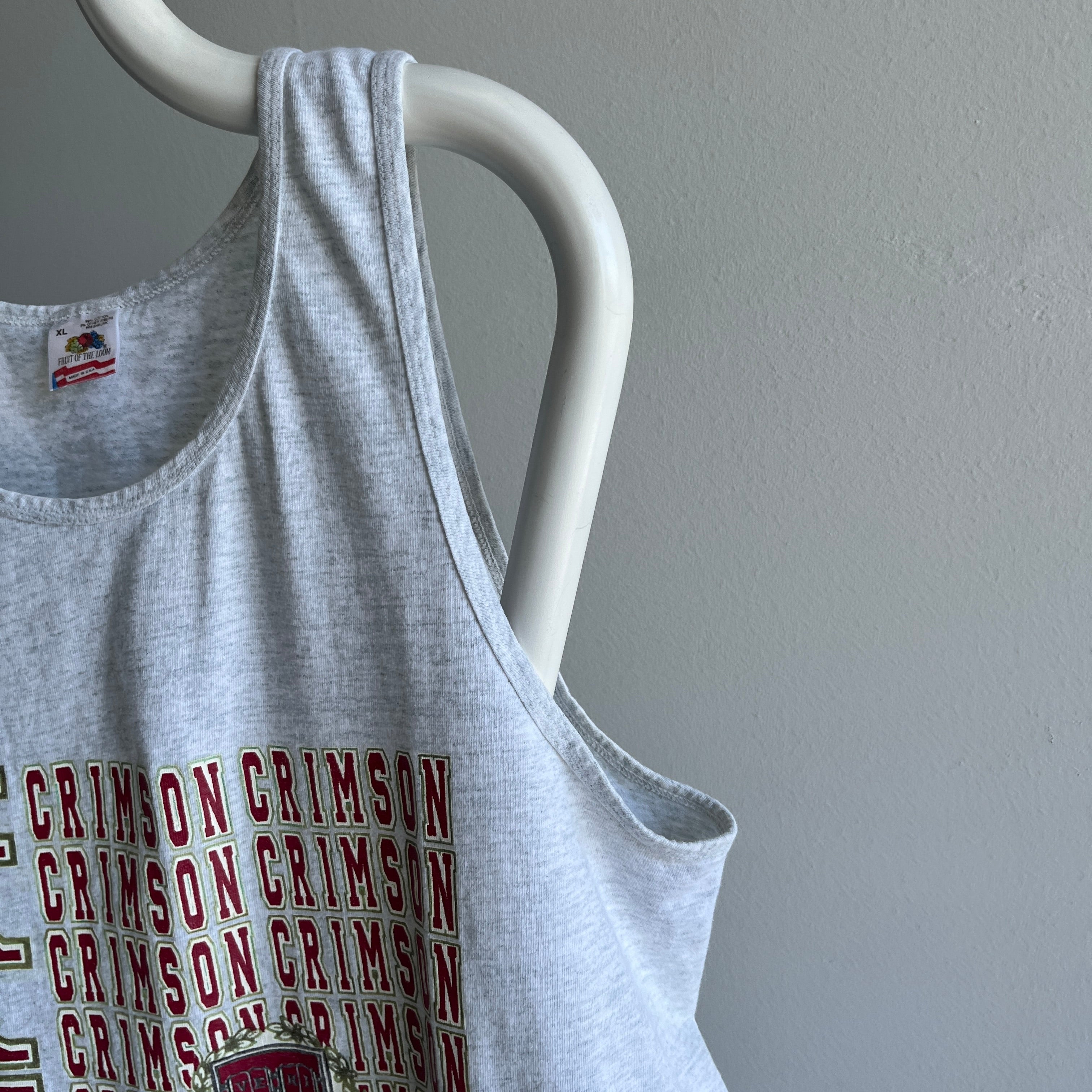 1980s Harvard University Tank Top by FOTL