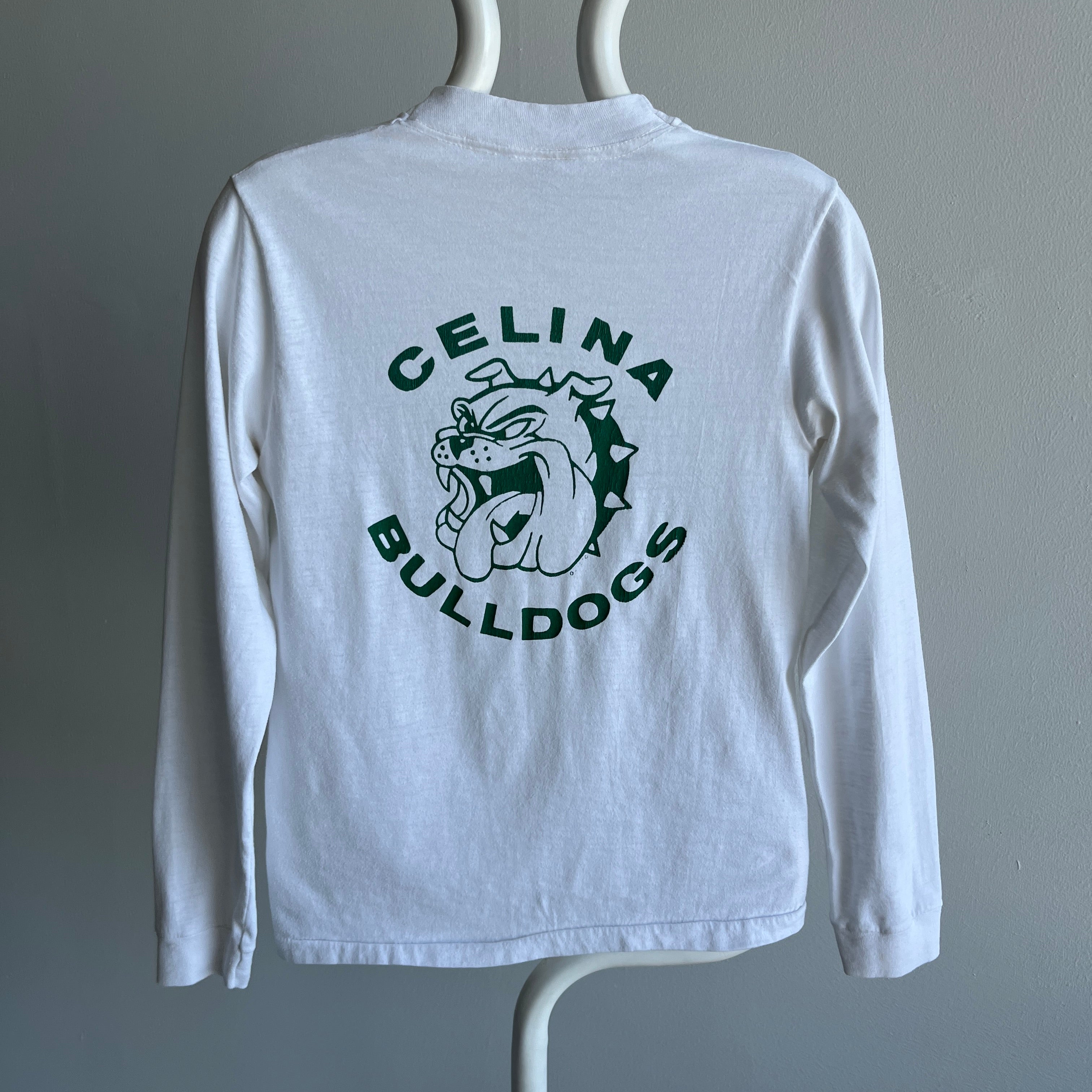 1983 Celina Bulldogs WBL Championships Long Sleeve T-Shirt - THE BACKSIDE!!!!