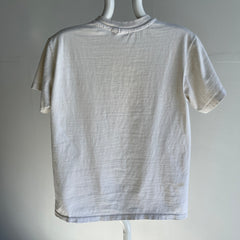 1980s St. Thomas Virgin Island Dusty White Tourist T-Shirt - So Worn, So Good