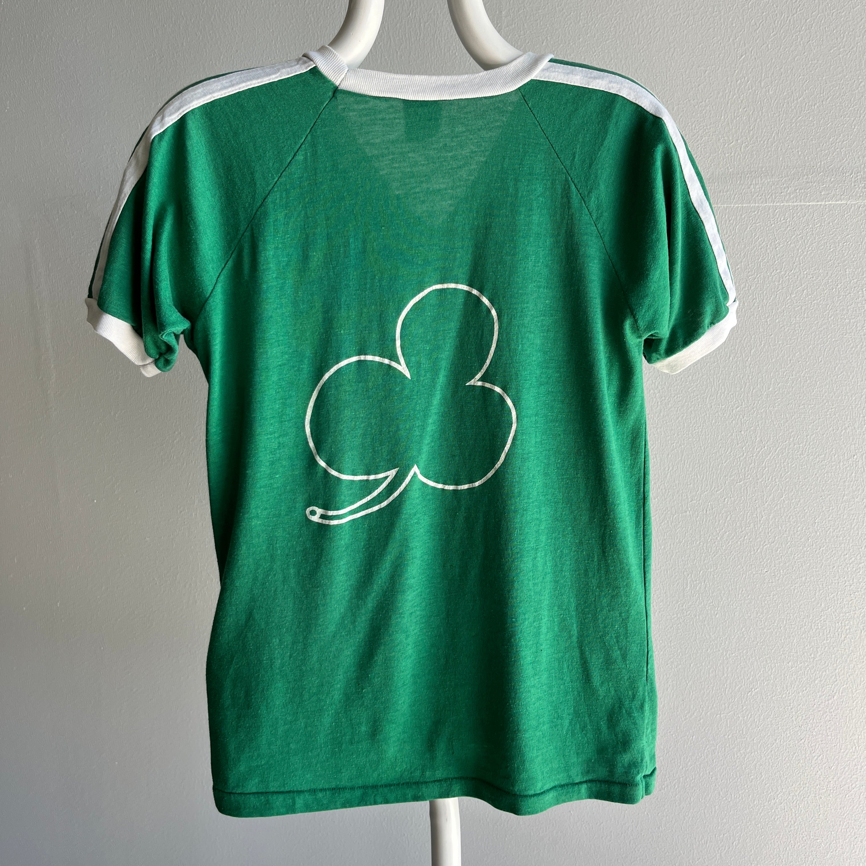 1970s Corrigan's Racquetball Club V-Neck