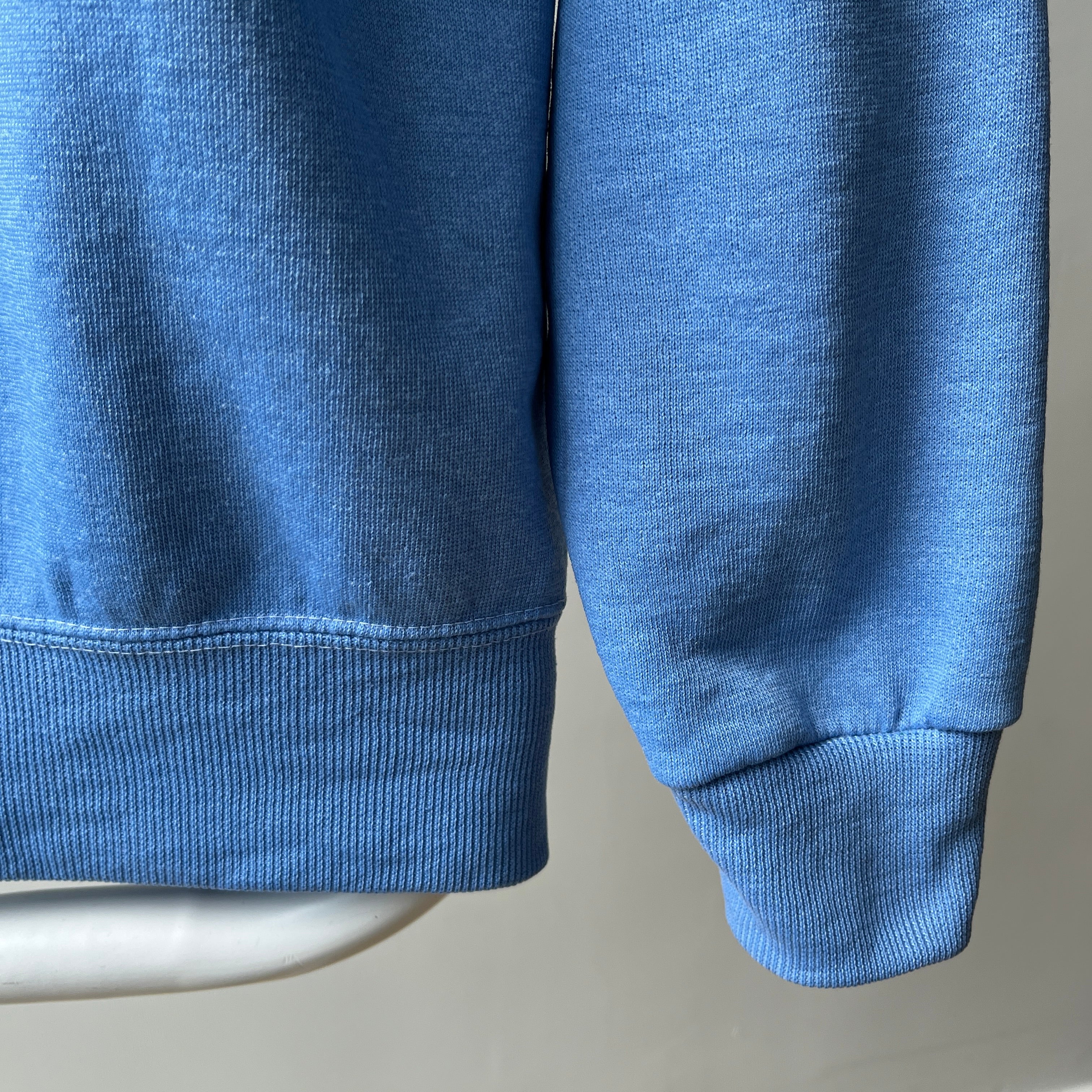 1970/80s Wrangler Pony Smaller Baby Blue Sweatshirt