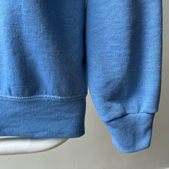 1970/80s Wrangler Pony Smaller Baby Blue Sweatshirt