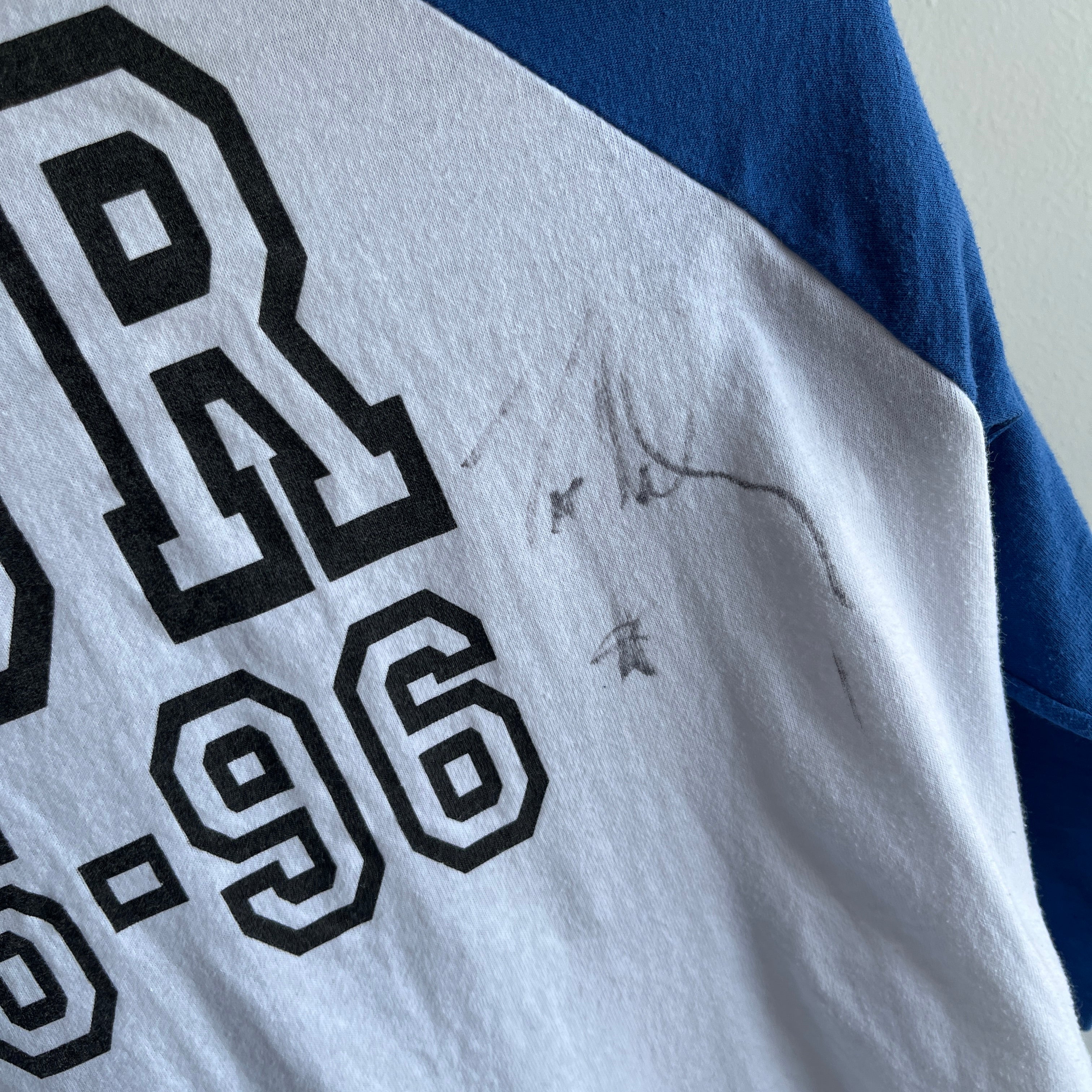 1995/6 The Nixons Tour Signed Baseball T-Shirt