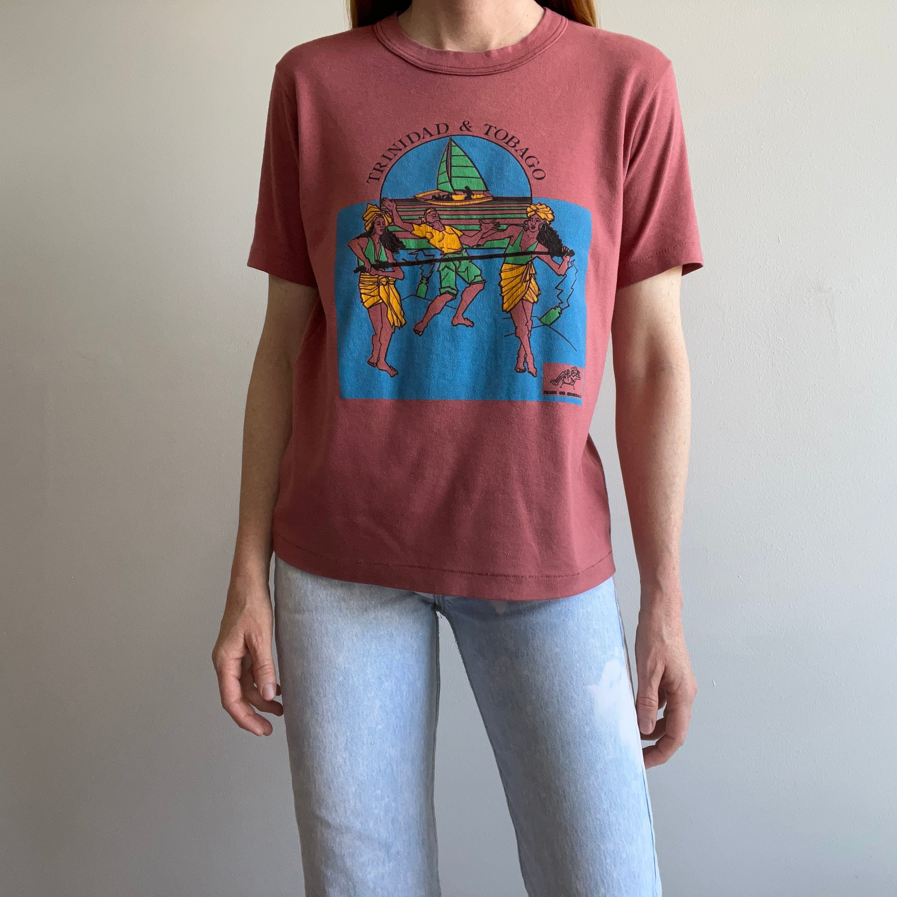 1980s Trinidad & Tobago Tourist T-Shirt