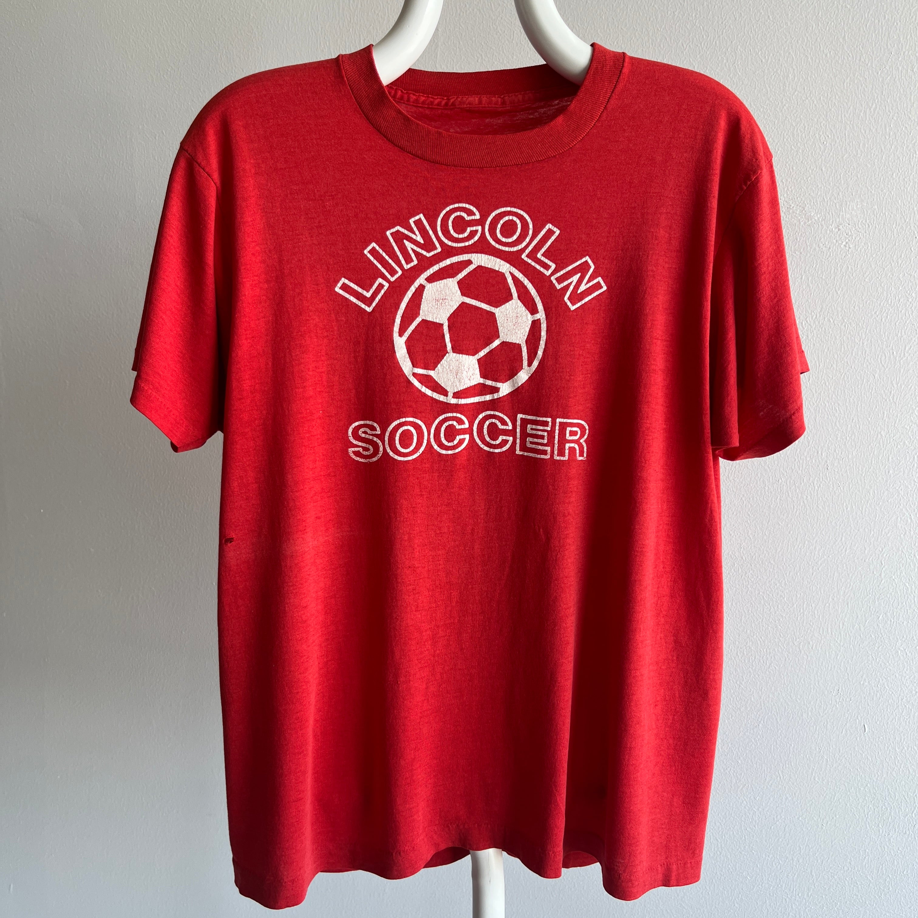 1980s Lincoln Soccer T-Shirt