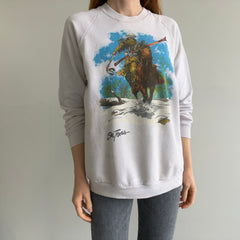 1980s SUPER DUPER STAINED SKI TEXAS SWEATSHIRT