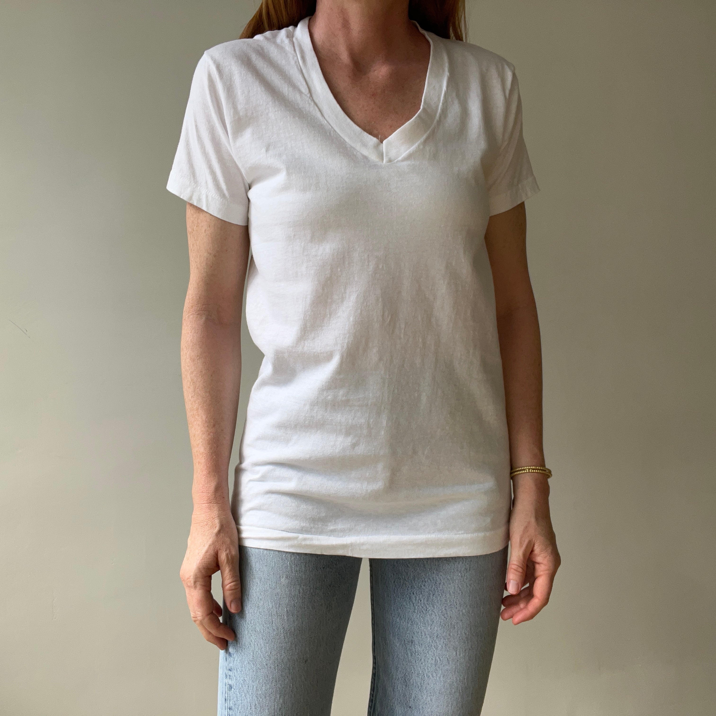 T-shirt teinté de peinture noire vierge des années 00