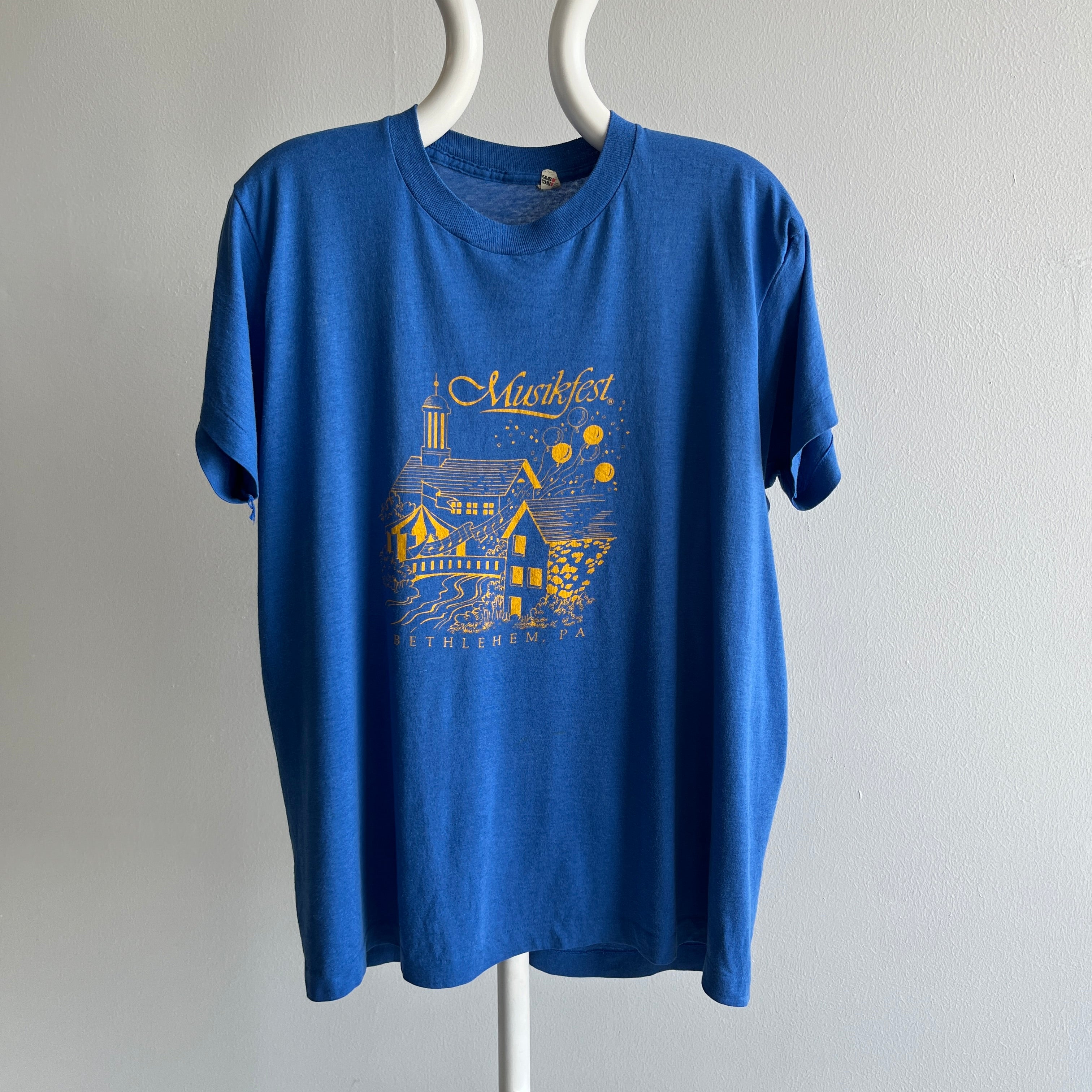 1980s Musikfest Bethlehem, PA T-Shirt by Screen Stars