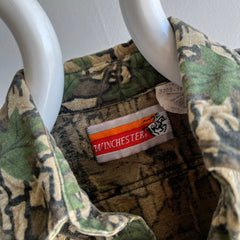 1980/90s Tree Camo Structured Camo Flannel by Winchester