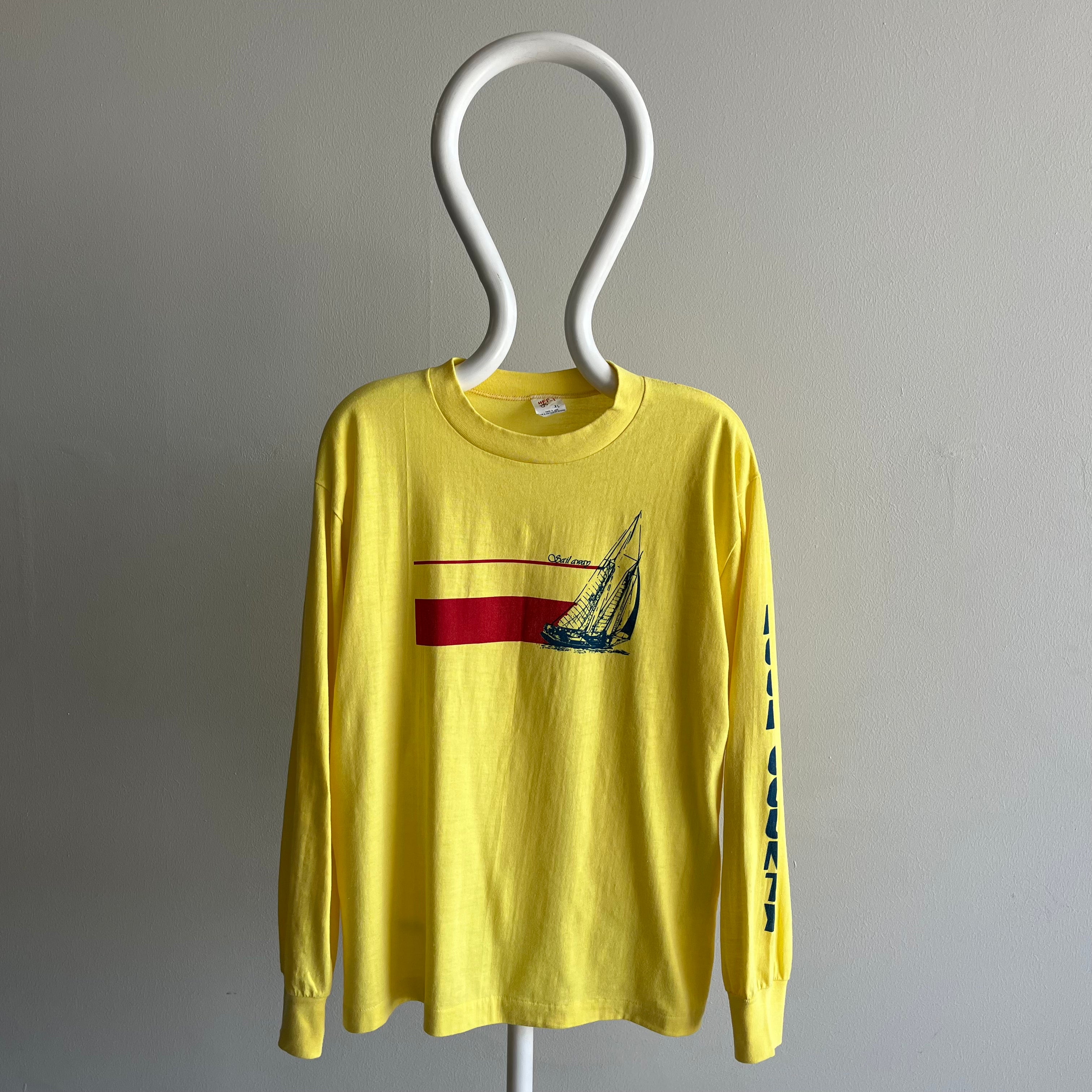 1970/80s Door County Long Sleeve T-Shirt by Hef-T