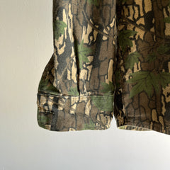 1980/90s Tree Camo Structured Camo Flannel by Winchester