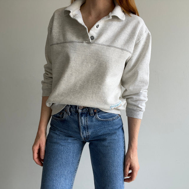 1980s Polo Sweatshirt - THIS