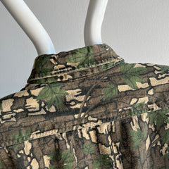 1980/90s Tree Camo Structured Camo Flannel by Winchester