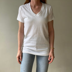 T-shirt teinté de peinture noire vierge des années 00