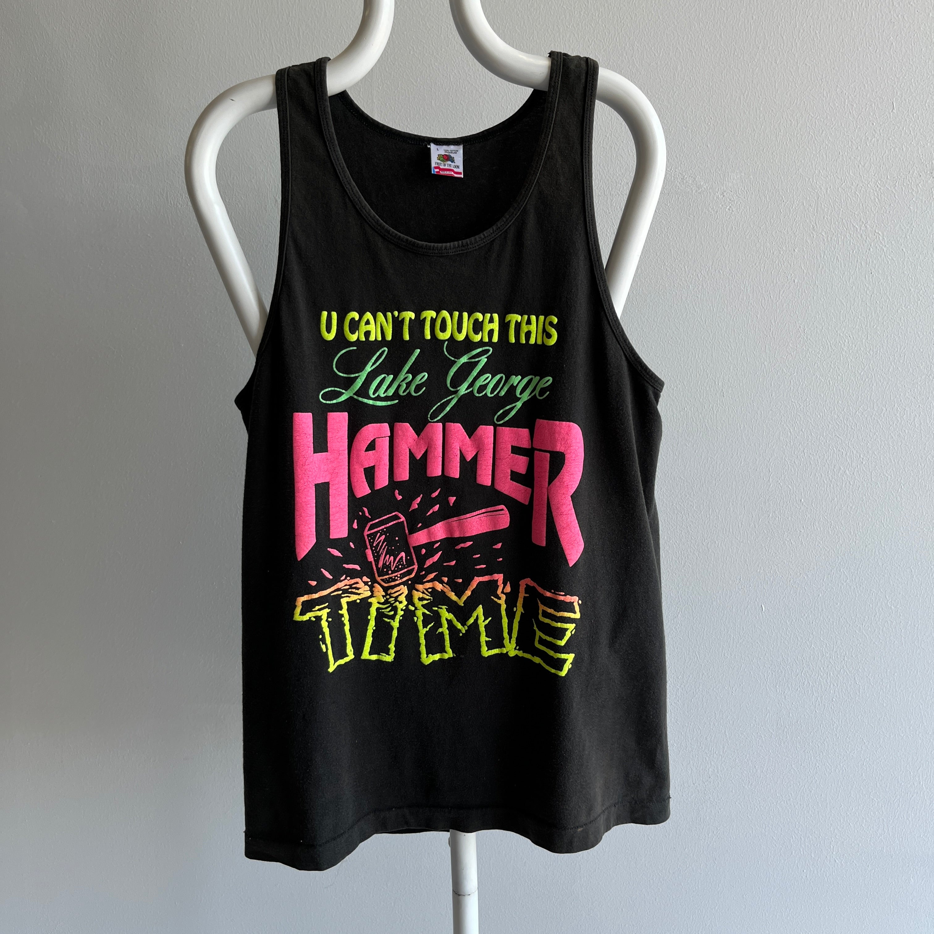 1980s Lake George - U Can't Touch This - Tank Top