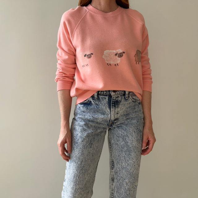 1980s Black Sheep DIY Sweatshirt