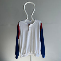 1980s Jerzees/Russell Henley Red, White and Blue Sweatshirt