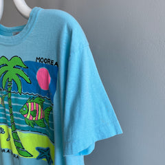 1980/90s Tahiti, Moorea, Bora-Bora Tourist T-Shirt