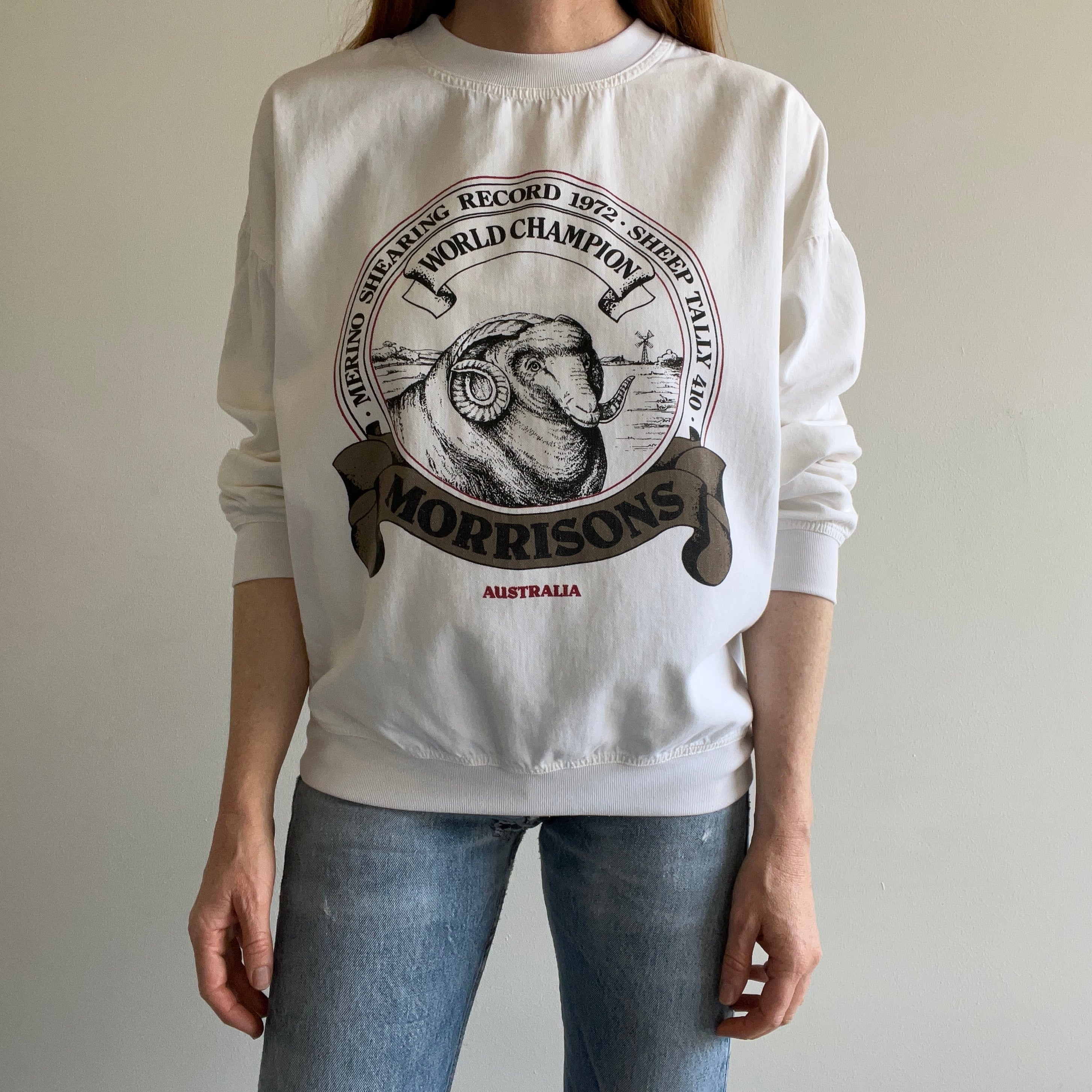 1972 Merino Shearling World Champion - Morrisons Australia - Shirt/Sweatshirt